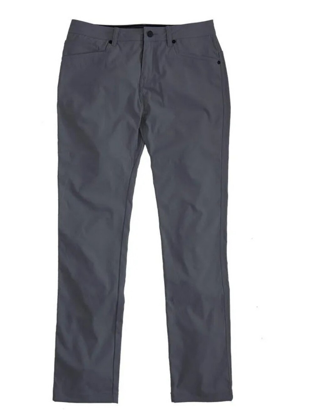 Western Rise AT Slim Pant Flat Black Grey 33x32 Extended 34 Travel Tech Jeans